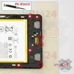 How to disassemble Samsung Galaxy Tab A 8.0'' (2019) SM-T295, Step 6/1