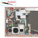Cómo desmontar Samsung Galaxy Note 20 Ultra SM-N985, Paso 7/1