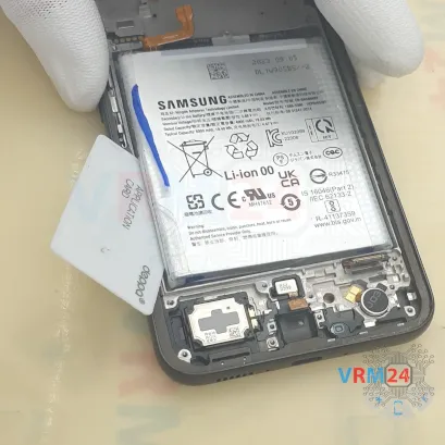 Как разобрать Samsung Galaxy A34 SM-A346, Шаг 18/4