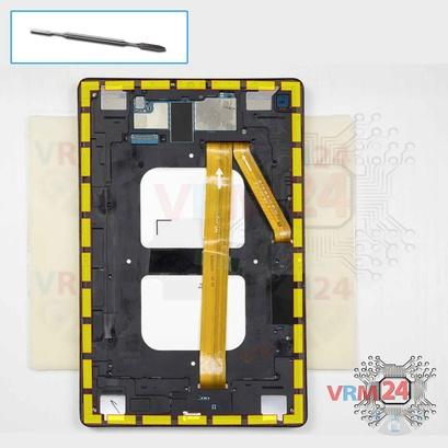 Cómo desmontar Samsung Galaxy Tab S5e SM-T720, Paso 9/1