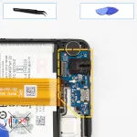 How to disassemble Samsung Galaxy A06 SM-A065, Step 11/1