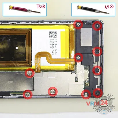 How to disassemble Huawei P8 Lite, Step 3/1