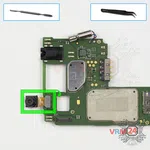 How to disassemble Alcatel One 5033D, Step 10/1