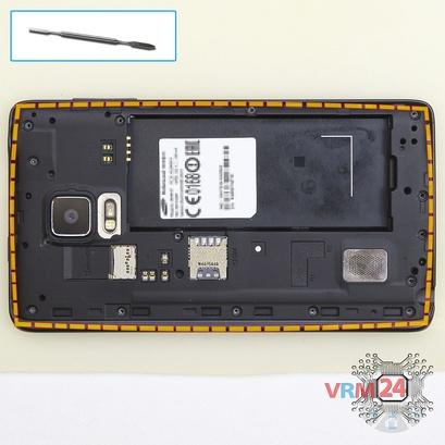 How to disassemble Samsung Galaxy Note Edge SM-N915, Step 4/1