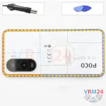 How to disassemble Xiaomi Poco M7 4G, Step 3/1