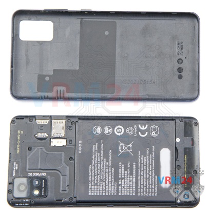 How to disassemble ZTE Blade A31, Step 2/2