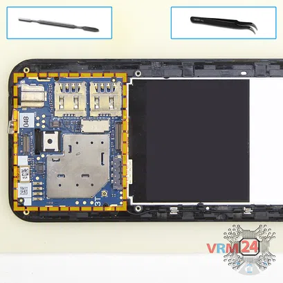 How to disassemble Asus ZenFone Go ZB452KG, Step 11/1