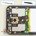 Cómo desmontar Asus ZenFone 3 ZE520KL, Paso 13/1