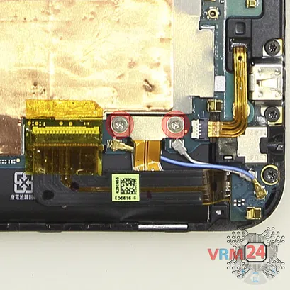 How to disassemble HTC One M9, Step 5/2