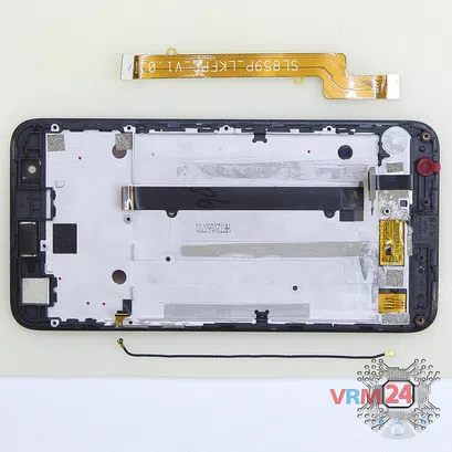 How to disassemble Micromax Canvas Juice 4 Q465, Step 14/2