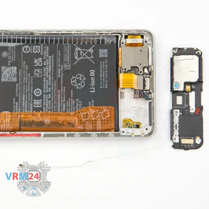 How to disassemble Xiaomi POCO F4, Step 9/2