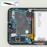 Cómo desmontar Samsung Galaxy A70 SM-A705, Paso 13/1