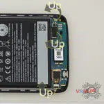 How to disassemble HTC Desire 828, Step 4/2