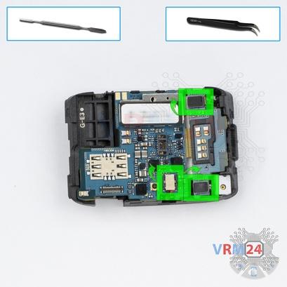How to disassemble Samsung Smartwatch Gear S SM-R750, Step 6/1