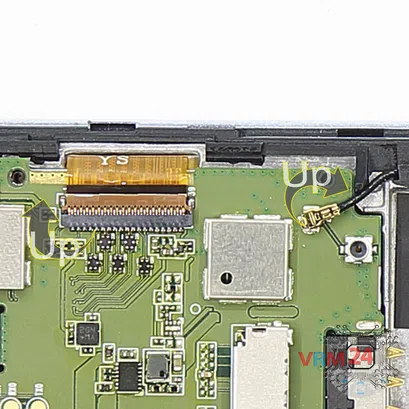 How to disassemble HTC Desire 620G, Step 9/2