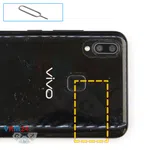 How to disassemble vivo Y93, Step 2/1