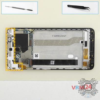 How to disassemble Asus ZenFone 3 Max ZC520TL, Step 8/1