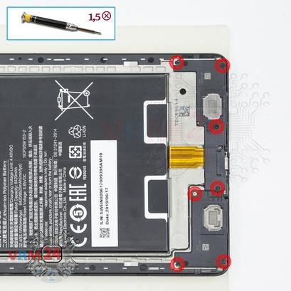 How to disassemble Xiaomi MiPad 4 Plus, Step 6/1