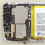 Como desmontar ZTE Blade V8 por si mesmo, Passo 11/3