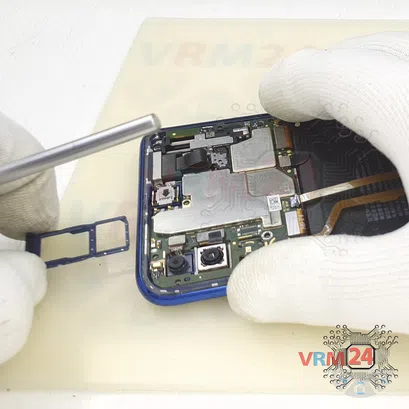 How to disassemble Huawei P Smart Z, Step 2/4