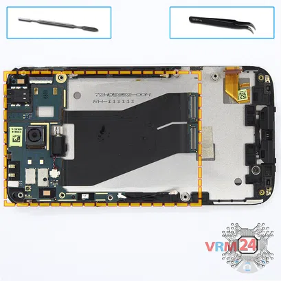 How to disassemble HTC Sensation XL, Step 10/1
