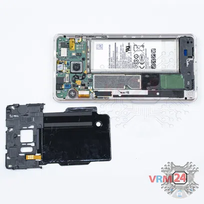Cómo desmontar Samsung Galaxy Note FE SM-N935, Paso 5/2
