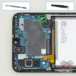 How to disassemble Samsung Galaxy A70 SM-A705, Step 12/1