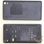 How to disassemble Lenovo A7000, Step 1/2