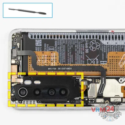 How to disassemble Xiaomi Mi Note 10 Lite, Step 7/1
