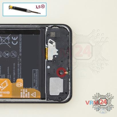 How to disassemble Huawei P30 Lite, Step 12/1