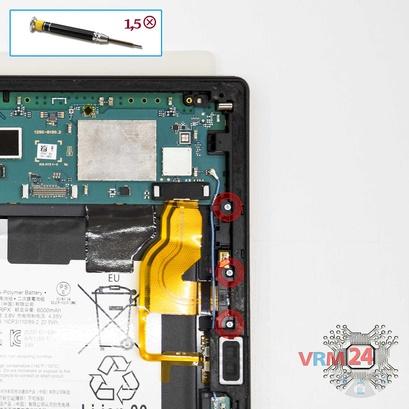How to disassemble Sony Xperia Z4 Tablet, Step 9/1