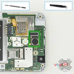 How to disassemble LG K8 (2017) X240, Step 8/1