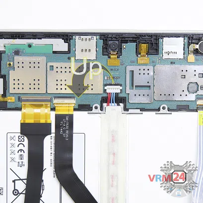 How to disassemble Samsung Galaxy Tab 4 10.1'' SM-T531, Step 2/2