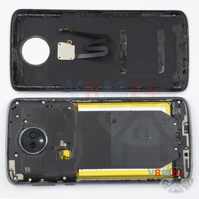 Como desmontar Motorola Moto E5 Plus XT1924 por si mesmo, Passo 5/2