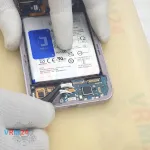 How to disassemble Samsung Galaxy A55 SM-A556, Step 11/2