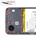 How to disassemble Realme C30, Step 4/1