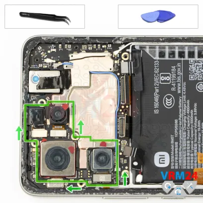 How to disassemble Xiaomi 14T, Step 12/1