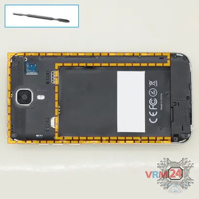 How to disassemble Doogee 9x Pro, Step 4/1