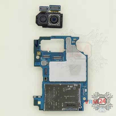 Como desmontar Samsung Galaxy A40 SM-A405 por si mesmo, Passo 16/2