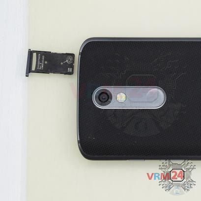 How to disassemble Motorola Moto X Force, Step 1/2