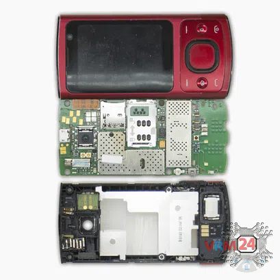 How to disassemble Nokia 6700 slide RM-576, Step 6/2