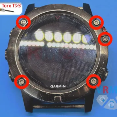 How to disassemble Garmin Fenix 5, Step 2/1