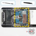Como desmontar Samsung Galaxy A80 SM-A805, Passo 19/1