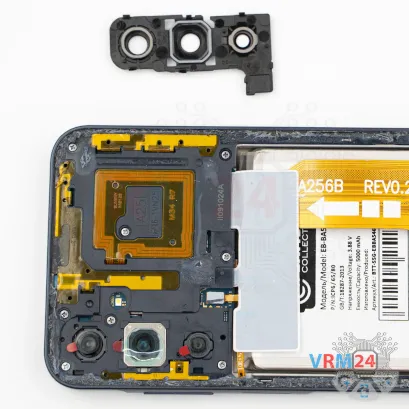 Como desmontar Samsung Galaxy A25 SM-A256 por si mesmo, Passo 4/2