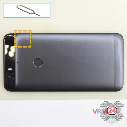 How to disassemble Huawei Nexus 6P, Step 1/1