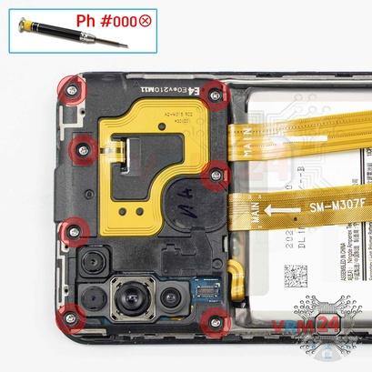How to disassemble Samsung Galaxy M31 SM-M315, Step 5/1