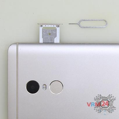 How to disassemble Xiaomi RedMi Note 4, Step 2/2