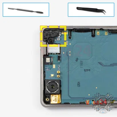 How to disassemble Sony Xperia Z1 Compact, Step 9/1
