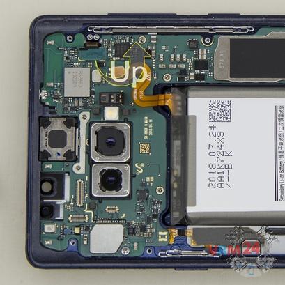 How to disassemble Samsung Galaxy Note 9 SM-N960, Step 9/2
