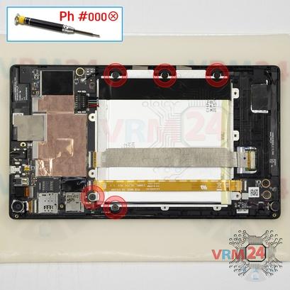 How to disassemble Asus ZenPad 8.0 Z380KL, Step 4/1